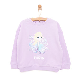 Disney Frozen Sweatshirt, Lila, 9 Ay