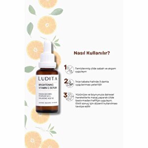 Aydınlatıcı, Renk Tonu Eşitleyici C Vitamini Serumu (Vitamin C 10% + Hyaluronic Acid Aydınlatıcı, Renk Tonu Eşitleyici C Vitamini Serumu (Vitamin C 10% + Hyaluronic Acid