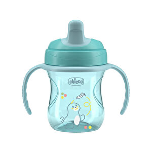 Yarı Yumuşak Uçlu Alıştırma Bardağı 6+ Ay 200 ml Erkek