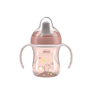 Yarı Yumuşak Uçlu Alıştırma Bardağı 6+ Ay 200 ml Kız Yarı Yumuşak Uçlu Alıştırma Bardağı 6+ Ay 200 ml Kız