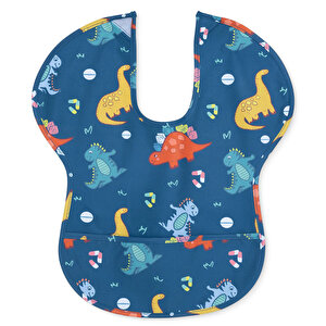 Yarım Kolllu Mama Önlük - Dinozor