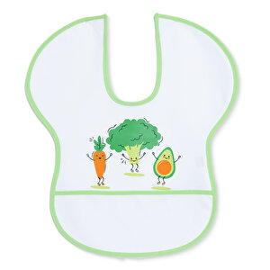 Yarım Kollu Poli Mama Önlük - Sebzeler