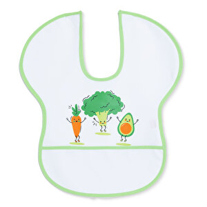 Yarım Kollu Poli Mama Önlük - Sebzeler