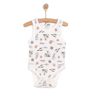 HelloBaby Atlet Body, Ekru, 3 Ay