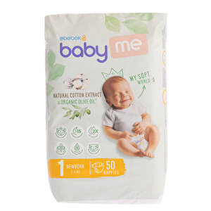 Yenidoğan 1 Bebek Bezi 2-5 kg 50 Adet Yenidoğan 1 Bebek Bezi 2-5 kg 50 Adet