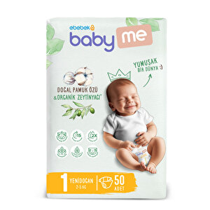 baby me Yenidoğan 1 Bebek Bezi, 1 Beden