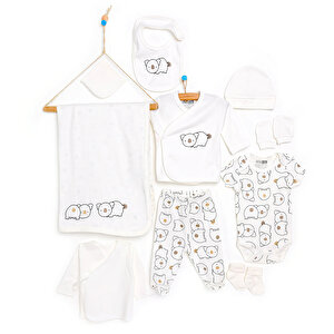 Yenidoğan 10 Parça Set Hastane Çıkışı Unisex (10lu) Yenidoğan 10 Parça Set Hastane Çıkışı Unisex (10lu)