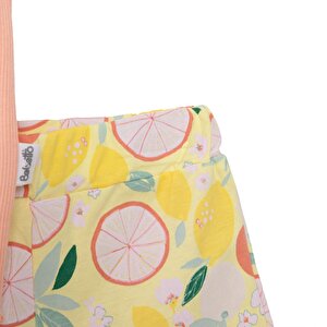 Yenidoğan Aloha Tshirt-Şort 2li Takım Kız Bebek