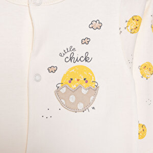 Yenidoğan Chıck Chıck Patikli Tulum Uni Unisex Yenidoğan Chıck Chıck Patikli Tulum Uni Unisex