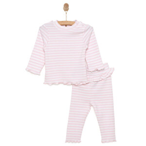 HelloBaby Yenidoğan Sweatsh, Pembe, 3 Ay