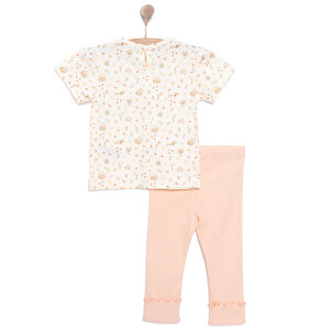 Yenidoğan Cute Duck Hırka Tshirt Tayt Kız Bebek Yenidoğan Cute Duck Hırka Tshirt Tayt Kız Bebek