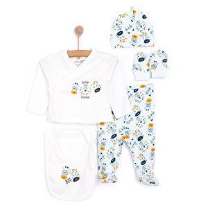 HelloBaby Erkek 5li Ask, Ekru, Yenidoğan HelloBaby Erkek 5li Ask, Ekru, Yenidoğan