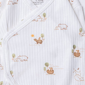 Yenidoğan Erkek Ayıcık Desenli Prematüre Set Erkek Bebek Yenidoğan Erkek Ayıcık Desenli Prematüre Set Erkek Bebek