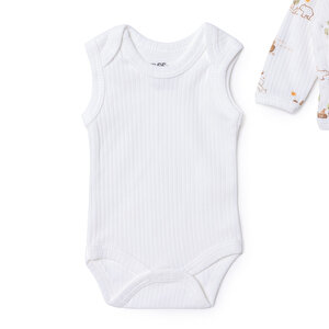 Yenidoğan Erkek Ayıcık Desenli Prematüre Set Erkek Bebek Yenidoğan Erkek Ayıcık Desenli Prematüre Set Erkek Bebek