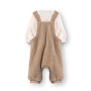 Yenidoğan Erkek Bebek Salopet-Sweatshirt Düğmeli Modelli Yaka Uzun Kol Patiksiz Yenidoğan Erkek Bebek Salopet-Sweatshirt Düğmeli Modelli Yaka Uzun Kol Patiksiz