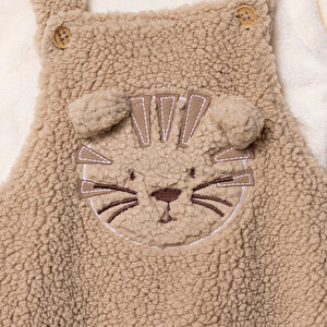 Yenidoğan Erkek Bebek Salopet-Sweatshirt Düğmeli Modelli Yaka Uzun Kol Patiksiz Yenidoğan Erkek Bebek Salopet-Sweatshirt Düğmeli Modelli Yaka Uzun Kol Patiksiz