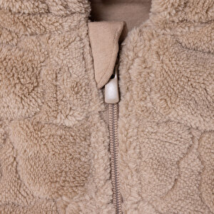 Erkek Bebek Yenidoğan Welsoft Patiksiz Tulum Wellsoft Örme Kapüşonlu Yaka Uzun Kol Patikli Paça