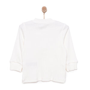 Yenidoğan Erkek Kaşkorse Sweatshirt Erkek Bebek