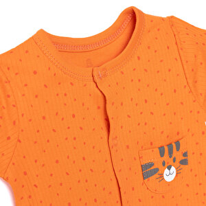 Yenidoğan Erkek Kısa Tulum Bebek Çıtçıtlı Bisiklet Yaka Kısa Kol Yenidoğan Erkek Kısa Tulum Bebek Çıtçıtlı Bisiklet Yaka Kısa Kol