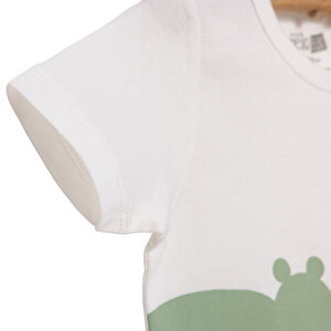 Yenidoğan Erkek Kısa Tulum Erkek Bebek