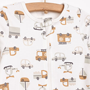 Yenidoğan Erkek Organik Patikli Tulum Erkek Bebek Yenidoğan Erkek Organik Patikli Tulum Erkek Bebek