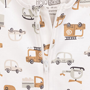 Yenidoğan Erkek Organik Patikli Tulum Erkek Bebek Yenidoğan Erkek Organik Patikli Tulum Erkek Bebek