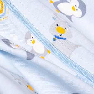 Erkek Bebek Yenidoğan, Patikli Tulum İnterlok Bisiklet Yaka Uzun Kol Patikli Paça