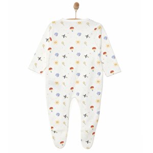 Yenidoğan Erkek  Patikli Tulum Erkek Bebek