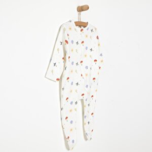 Yenidoğan Erkek  Patikli Tulum Erkek Bebek