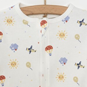 Yenidoğan Erkek  Patikli Tulum Erkek Bebek