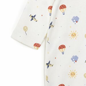 Yenidoğan Erkek  Patikli Tulum Erkek Bebek