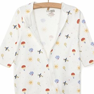 Yenidoğan Erkek  Patikli Tulum Erkek Bebek