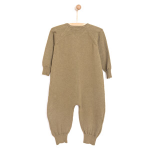 Erkek Bebek Triko Patiksiz Tulum Düğmeli Uzun Kol Erkek Bebek Triko Patiksiz Tulum Düğmeli Uzun Kol