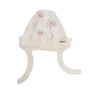 Yenidoğan Flowers 2'li Şapka Kız Bebek Yenidoğan Flowers 2'li Şapka Kız Bebek
