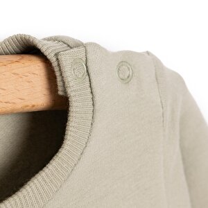 Unisex Yenidoğan Patikli Tulum İki İplik Ayı Fügürlü Peluş Çıtçıtlı Bisiklet Yaka Uzun Kol Unisex Yenidoğan Patikli Tulum İki İplik Ayı Fügürlü Peluş Çıtçıtlı Bisiklet Yaka Uzun Kol