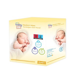 baby me Yenidoğan Islak Mendil 12*40