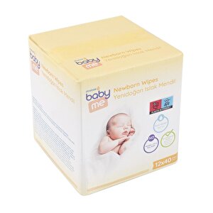 Yenidoğan Islak Mendil 12x40 Adet Yenidoğan Islak Mendil 12x40 Adet