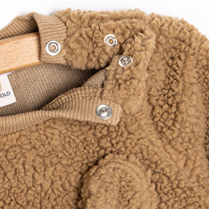 Yenidoğan Kadife Sweatshirt-Patiksiz Alt 2li Takım Erkek Bebek Yenidoğan Kadife Sweatshirt-Patiksiz Alt 2li Takım Erkek Bebek