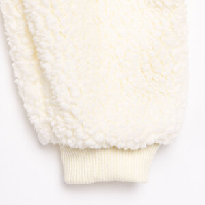 Yenidoğan Kadife Sweatshirt-Patiksiz Alt 2li Takım Kız Bebek