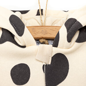 Yenidoğan Kapüşonlu Patikli Tulum Unisex