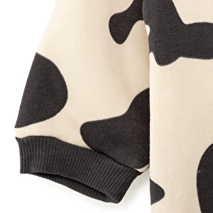 Yenidoğan Kapüşonlu Patikli Tulum Unisex