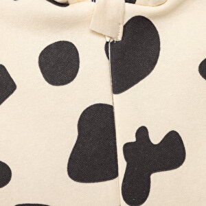 Yenidoğan Kapüşonlu Patikli Tulum Unisex