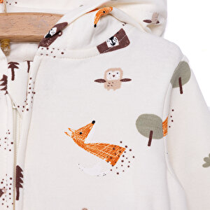 Yenidoğan Kapüşonlu Tulum Erkek Bebek Yenidoğan Kapüşonlu Tulum Erkek Bebek