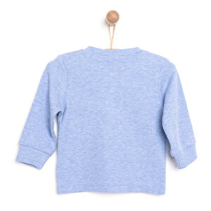 Yenidoğan Kaşkorse Sweatshirt Erkek Bebek