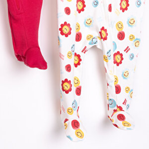 Yenidoğan Kız 2li Patikli Tulum Kız Bebek Yenidoğan Kız 2li Patikli Tulum Kız Bebek