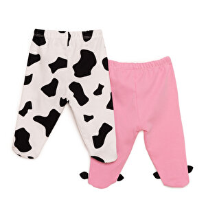 Yenidoğan Kız Bebek Hayvan Figür Nakışlı 2li Patikli Alt Kız Bebek Yenidoğan Kız Bebek Hayvan Figür Nakışlı 2li Patikli Alt Kız Bebek