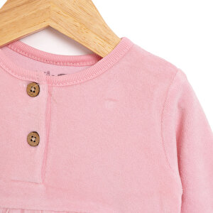 Yenidoğan Kız Kadife Elbise Kız Bebek Yenidoğan Kız Kadife Elbise Kız Bebek