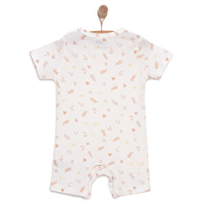 Yenidoğan Kız Kısa Tulum Kız Bebek