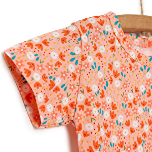 Yenidoğan Kız Kısa Tulum Kız Bebek