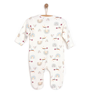 Yenidoğan Kız Patikli Tulum Kız Bebek Yenidoğan Kız Patikli Tulum Kız Bebek